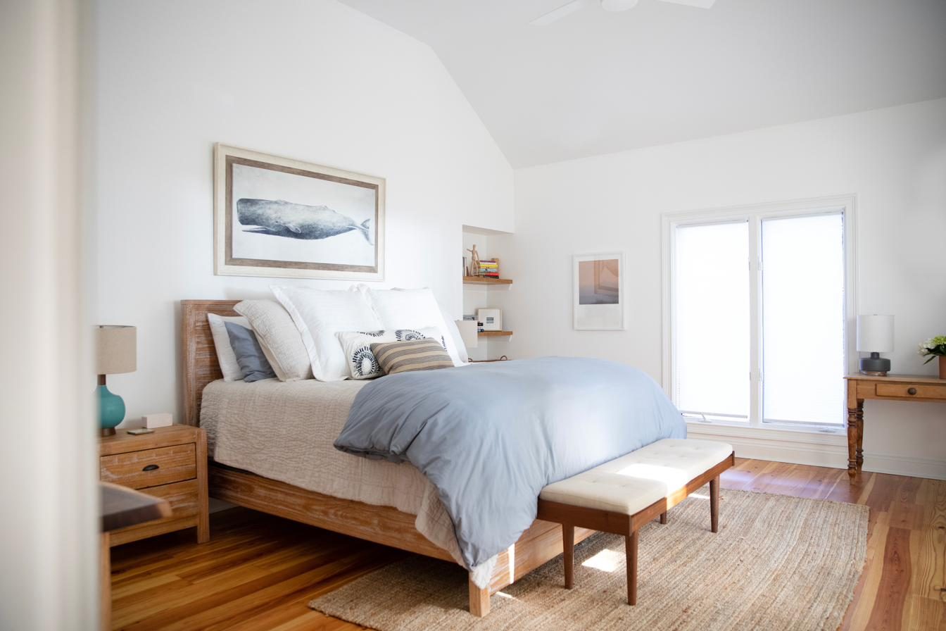 Whimsical whale-themed room