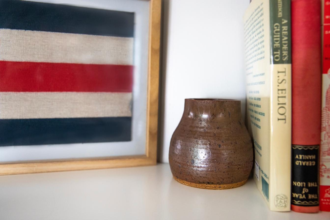 Curated bookshelf detail