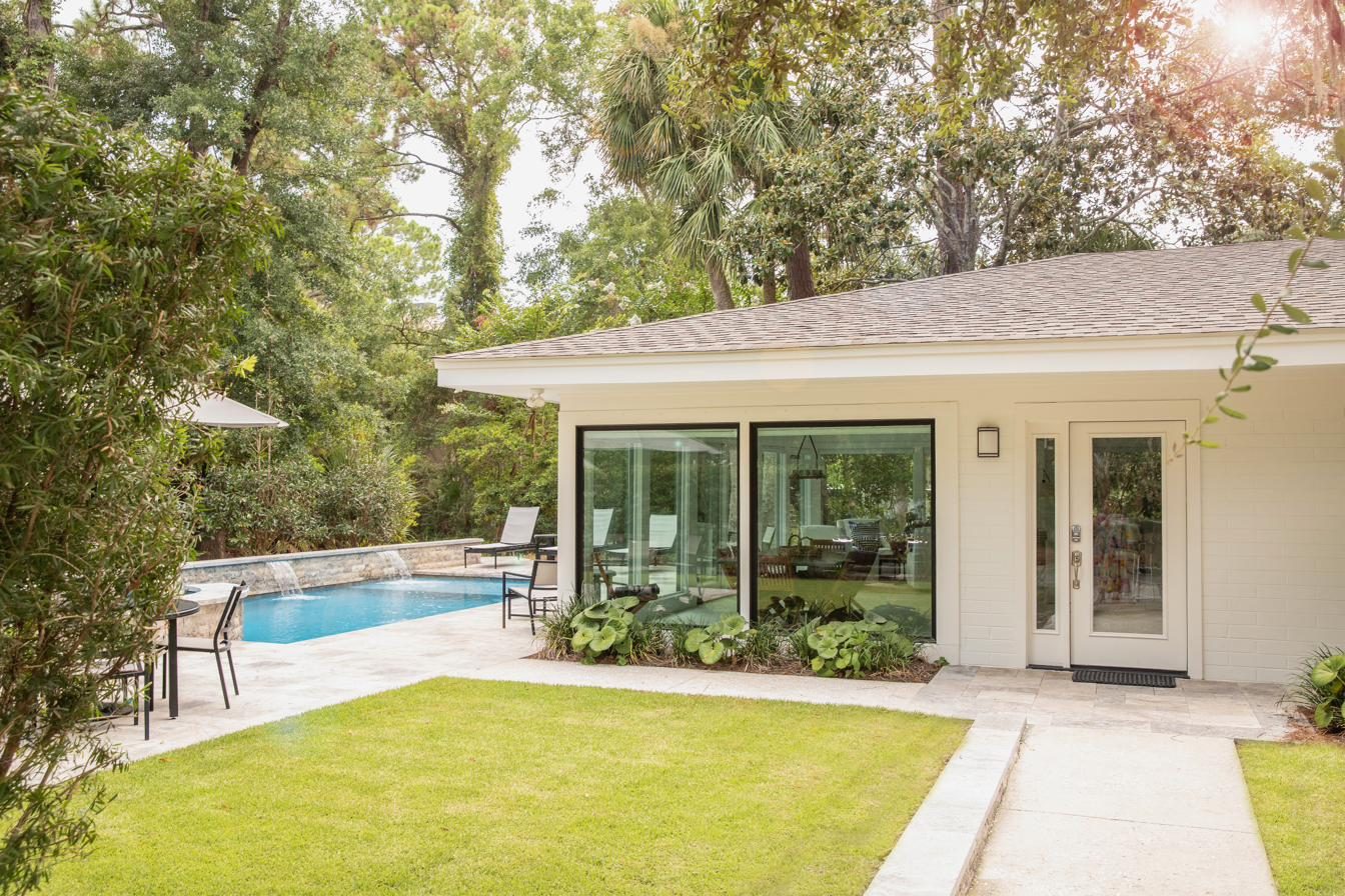 Exterior and pool deck