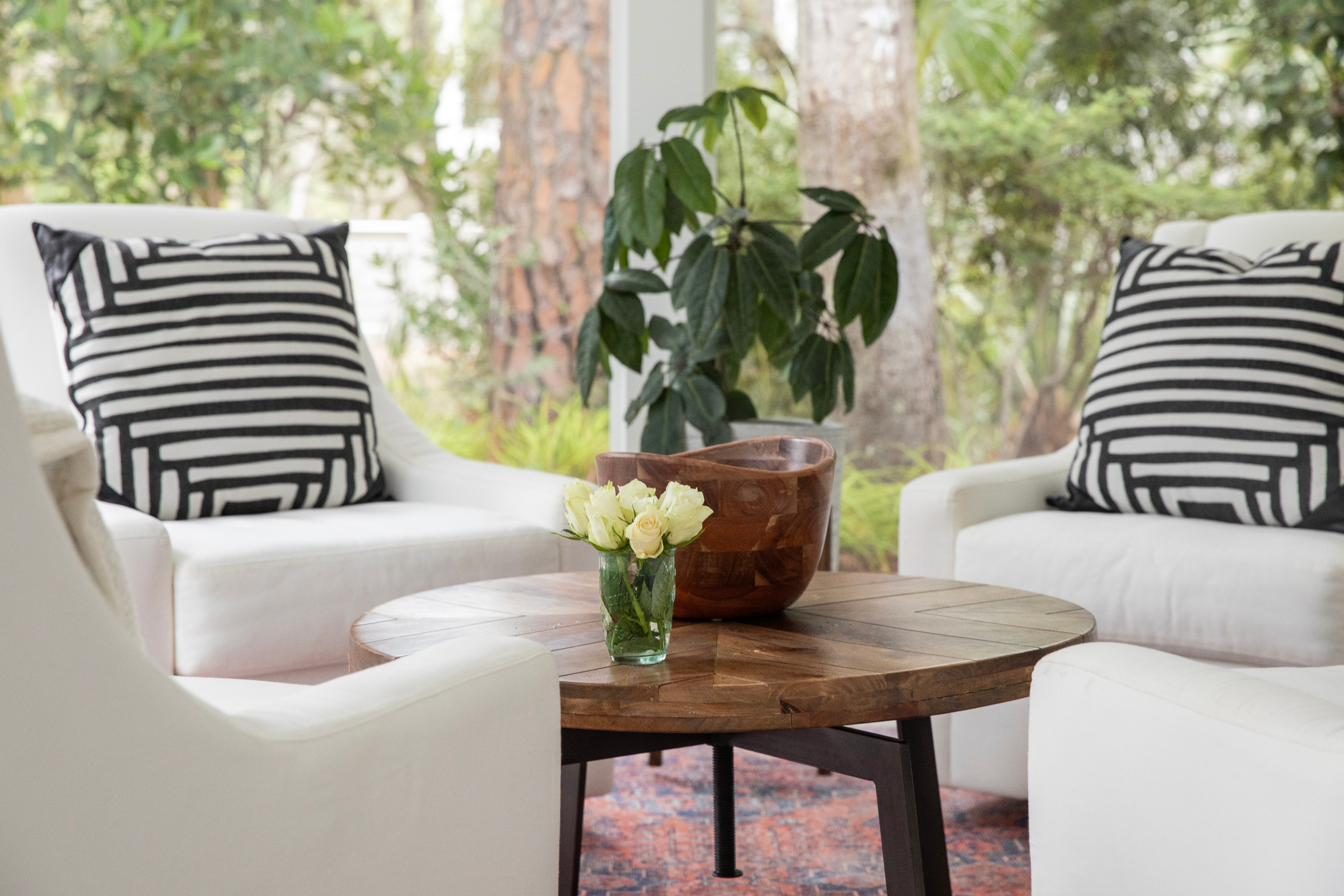 Sitting nook with natural light