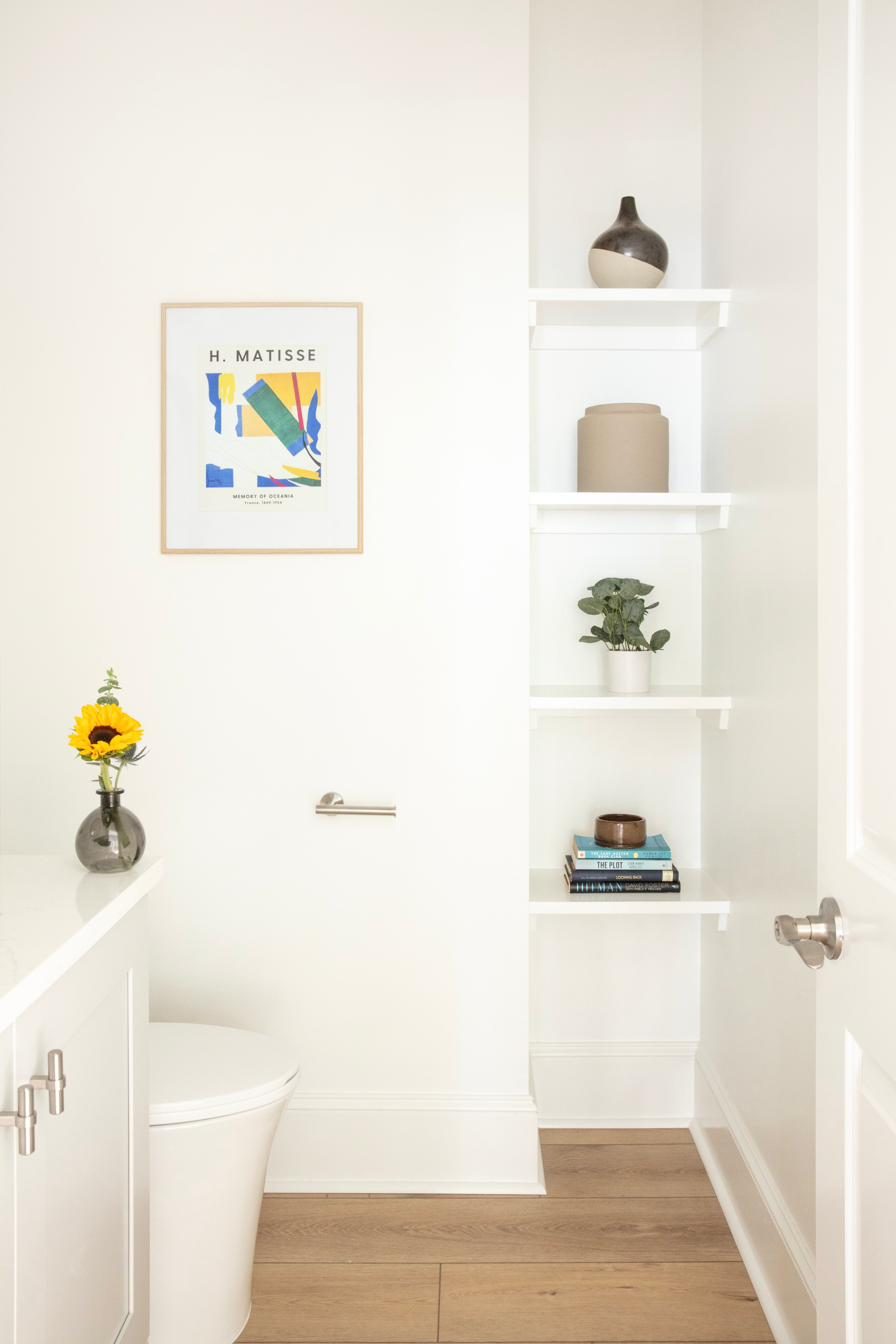 Sunflower powder room