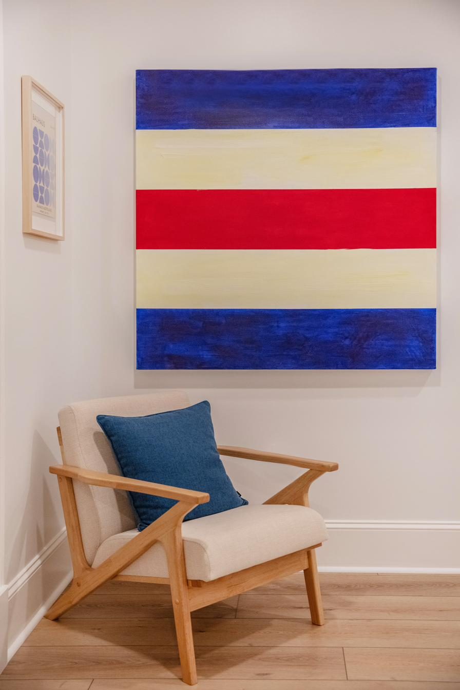 Nautical flag detail
